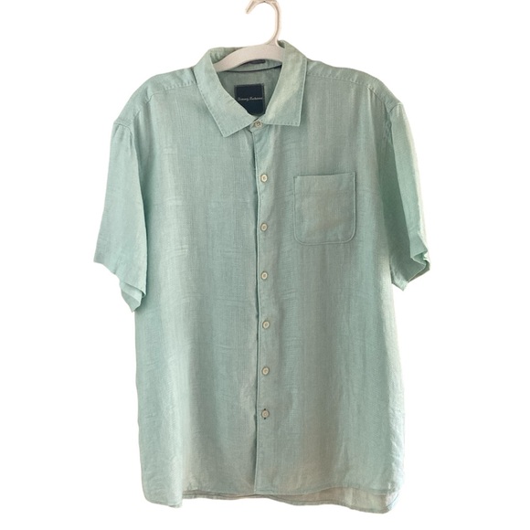 Tommy Bahama Other - Tommy Bahama Linen Short Sleeve Button Down Shirt size XL